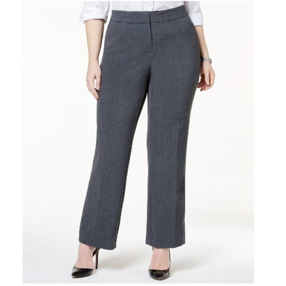 Jm Collection Plus & Petite Plus Size Curvy-Fit Pants